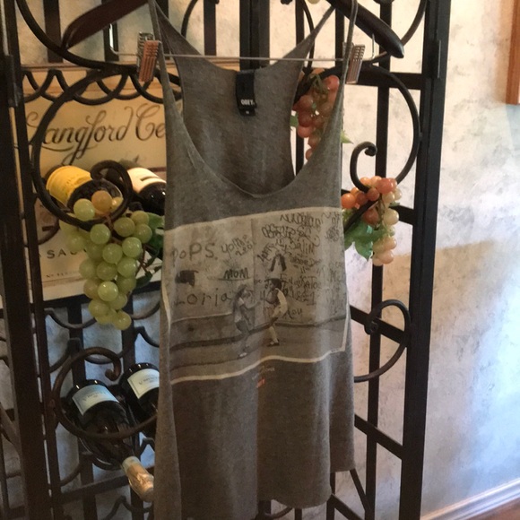 OBEY GRAY FASHION TANK. Size Med. - Picture 4 of 4